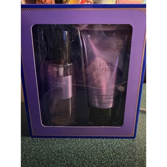 Victoria's Secret Other - Victoria's Secret Love Spell Fragrance Mist Lotion Set 2.5 oz Each
